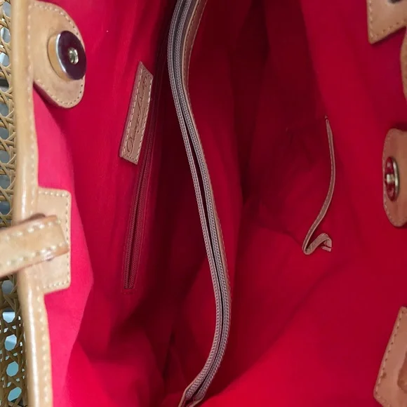 Dooney and Bourke Sunflower Fields Large Tote Bag - Picture 4 of 6